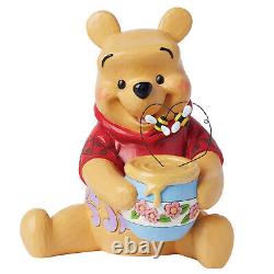 Traditions Disney 2024 Jim Shore Winnie l'ourson avec pot de miel Figurine Big Fig