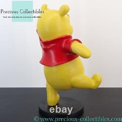Très Rare! Vieille Statue De Winnie Le Pooh. Walt Disney Collectionnable