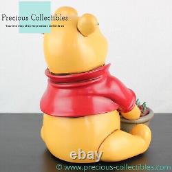 Très Rare! Vintage Winnie La Grande Figurine Pooh. Walt Disney Collectionnable
