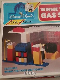 Très Rare Vintage Winnie The Poohs Gas Station Lego Set (1988) Brand New