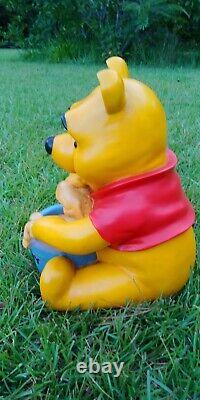 Très Rare! Winnie La Statue De Pooh. Statue Walt Disney
