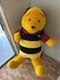 Vtg 32 Jumbo Géant Winnie L'ourson Peluche Disney Abeille Bumblebee Ailes Rare