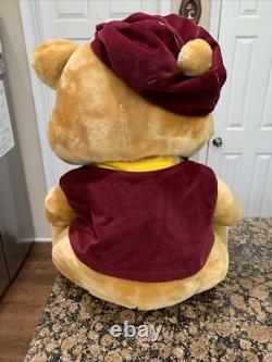 VTG 32 Jumbo Géant Winnie l'Ourson Peluche Disney Renaissance Artiste Rare