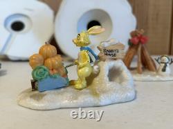 VTG Disney Winnie l'Ourson Noël dans les 100 Acres Original Box À LIRE