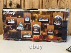 VTG Disney Winnie l'Ourson Noël dans les 100 Acres Original Box À LIRE