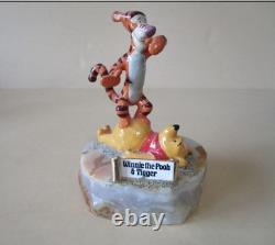 VTG Sculpture Winnie l'Ourson et Tigrou Ron Lee Signée et Datée 1993 #722/2750