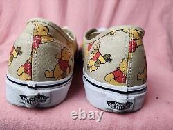 Vans X Disney Hommes 8.5 Femmes 10 Winnie The Pooh Shoe Dentelle Up Sneaker Tb4r