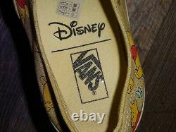 Vans X Disney Winnie Le Pooh Sneakers Chaussures Taille Homme 7,5 Femmes 9