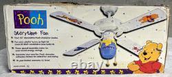 Ventilateur de plafond Vintage NOUVEAU Disney Winnie l'Ourson Storytime 3 vitesses 42 pot de miel