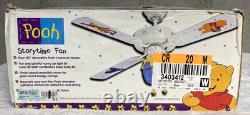 Ventilateur de plafond Vintage NOUVEAU Disney Winnie l'Ourson Storytime 3 vitesses 42 pot de miel