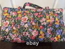 Vera Bradley & Disney WINNIE THE POOH PRINTEMPS Grand Sac de Voyage Original EXACT