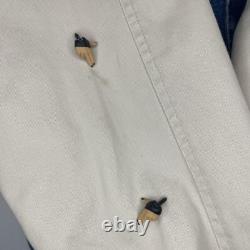 Veste varsity vintage Winnie l'Ourson bomber en denim Disney crew loyal et rare