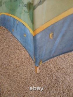 Vintage 1992 Disney Winnie l'Ourson Parapluie Manche en Bois Tigrou Porcinet Robin