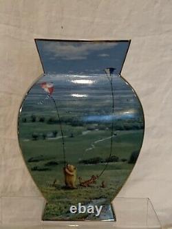 Vintage Disney Goebel Pooh Saisons Spring Kite Vase Volant Winnie Le Pooh