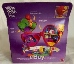 Vintage Disney Magical Miniatures Winnie L'ourson Polly Ballon Playset New 1999
