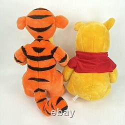 Vintage Disney Mattel Winnie The Pooh 19 Plush Tigger Eeyore Rabbit Piglet