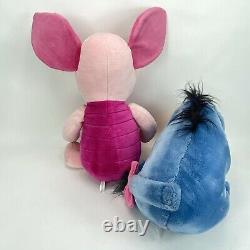 Vintage Disney Mattel Winnie The Pooh 19 Plush Tigger Eeyore Rabbit Piglet