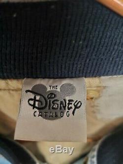 Vintage Disney Store Winnie L'ourson Denim Varsity Jacket Taille Brodée M / L