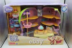 Vintage Disney Winnie The Pooh Travelin' Tree House Jeu De Jeu Fisher Price Nib