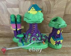 Vintage Polly Pocket Winnie The Pooh 100 Acre Wood Treehouse 100% Complet