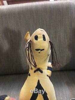 Vintage Pre Disney Winnie L'ourson Agnes Brosse Peluche Tigrou