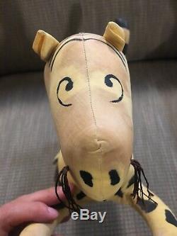 Vintage Pre Disney Winnie L'ourson Agnes Brosse Peluche Tigrou