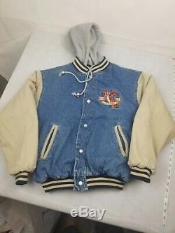 Vintage Tigger Winnie L'ourson Disney Denim Varsity Jacket Xxxtentacion Men's S