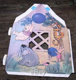 Vintage Winnie Disney Winnie L'ourson Vidéo Store Display Standee M. Sanderz House