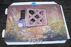 Vintage Winnie Disney Winnie L'ourson Vidéo Store Display Standee M. Sanderz House