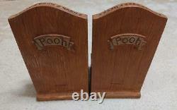 Vintage Winnie The Pooh Bookends Disney Figurine Dream Collection Fedex