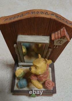 Vintage Winnie The Pooh Bookends Disney Figurine Dream Collection Fedex