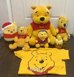Vintage Winnie l'Ourson Sears, 20 pouces, Tasse, T-shirt Sm, Disney Store, et Karaté