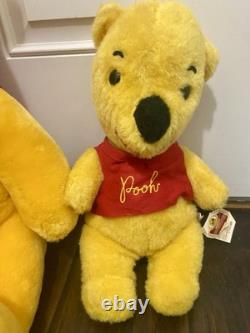 Vintage Winnie l'Ourson Sears, 20 pouces, Tasse, T-shirt Sm, Disney Store, et Karaté