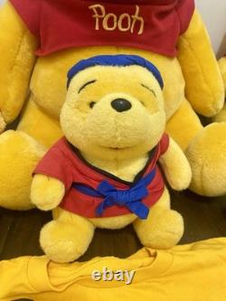 Vintage Winnie l'Ourson Sears, 20 pouces, Tasse, T-shirt Sm, Disney Store, et Karaté