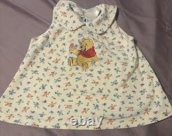 Vtg Winnie l'Ourson Ensemble Fille de 14 Pièces