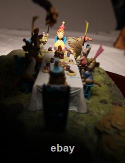 WDCC Hip! Hip! Pooh-Ray! De Winnie l'Ourson et le Vent d'Hiver dans la boîte COA