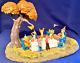 Wdcc Hip Hip Pooh-ray / Winnie L'ourson Édition Limitée Sans Socle