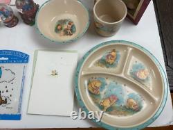 WINNIE L'OURSON 37 pièces Lot Peluches Puzzles Assiettes Décor de Chambre d'Enfant Classique Pooh