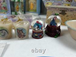 WINNIE L'OURSON 37 pièces Lot Peluches Puzzles Assiettes Décor de Chambre d'Enfant Classique Pooh