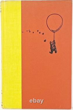 WINNIE L'OURSON vtg PREMIÈRE ÉDITION jouet ÉDITION EN COULEURS Enfant A MILNE Disney RARE
