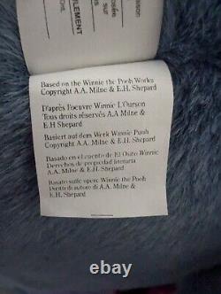 Walt Disney Exclusif! Peluche géante Eeyore vintage d'environ 30 pouces de 1999