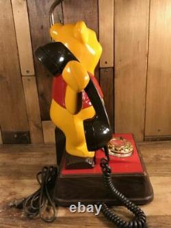 Walt Disney Winnie La Lampe Téléphonique Pooh 70s Vintage