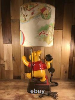 Walt Disney Winnie La Lampe Téléphonique Pooh 70s Vintage