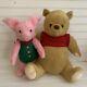 Walt Disney World Christopher Robin Film Winnie The Pooh & Piglet Plush Set