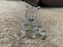 Waterford Crystal Disney Winnie L'ours Pooh Made In Ireland Figurine Signée