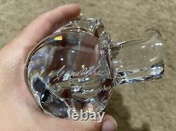 Waterford Crystal Disney Winnie L'ours Pooh Made In Ireland Figurine Signée