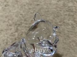 Waterford Crystal Disney Winnie L'ours Pooh Made In Ireland Figurine Signée