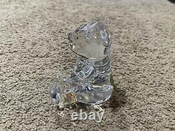 Waterford Crystal Disney Winnie L'ours Pooh Made In Ireland Figurine Signée