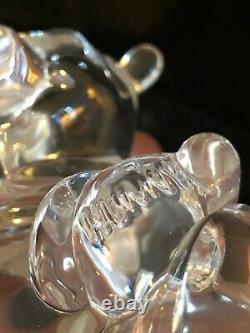 Waterford Crystal Disney Winnie L'ours Pooh Made In Ireland Figurine Signée