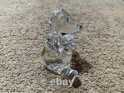 Waterford Crystal Disney Winnie L'ours Pooh Made In Ireland Figurine Signée